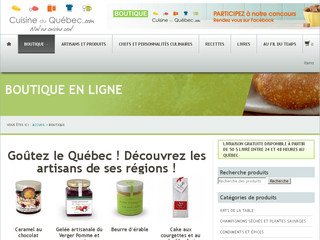 Boutique de Cuisine du Québec.com